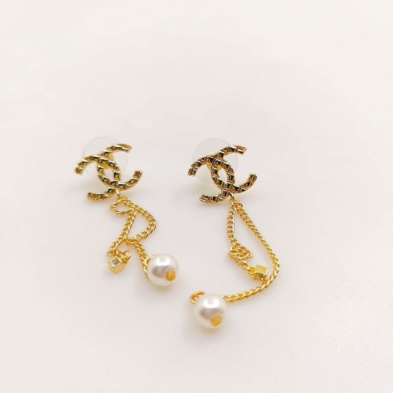 Ch*el earrings